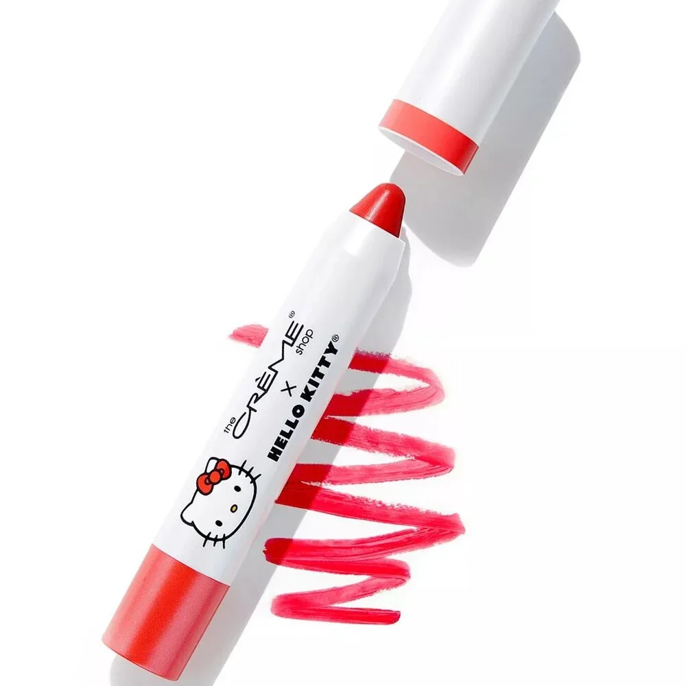 The Creme Shop Hello Kitty lippy tinted moisturizing lip balm strawberry